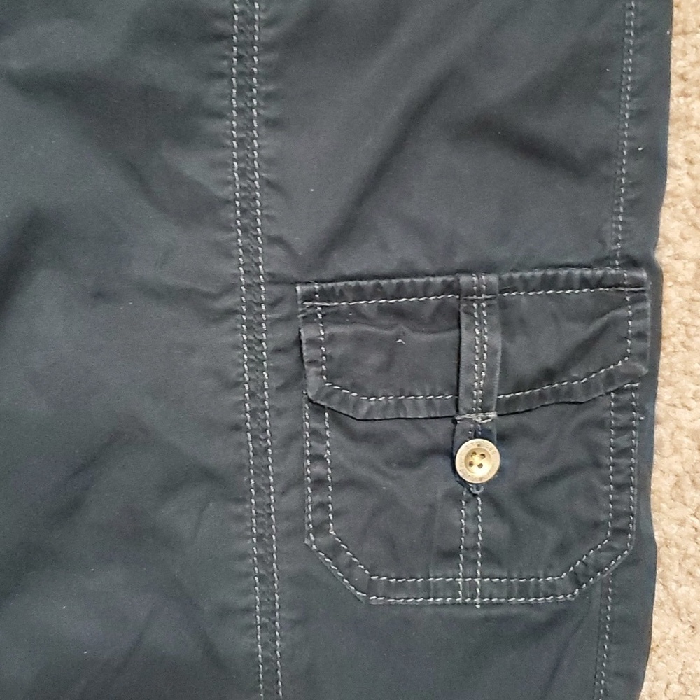 Express Women's Black Capris Pants Size 6 - Picture 5 of 12